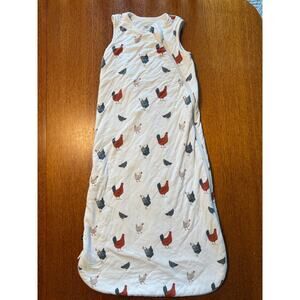 Kyte Baby 1.0 TOG Medium Sleep Sack - chicken print!